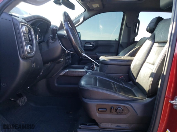 2020 GMC Sierra 1500 Denali with VIN 1GTU9FED3LZ324906, listed as a Copart auction lot 72769324 with 0 mi miles and Salvage Title. Bid and sale history available at carsss.com. Image 7.