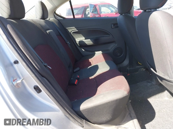 2020 Mitsubishi Mirage SE with VIN ML32F4FJ6LHF01842, listed as a IAAI auction lot 41869199 with 40,197 mi miles and . Bid and sale history available at DreamBid. Image 8.