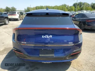 2022 Kia EV6 GT-Line with VIN KNDC4DLC0N5055461, listed as a Copart auction lot 67280534 with 26,720 mi miles and Salvage Title. Bid and sale history available at carsss.com. Image 6.