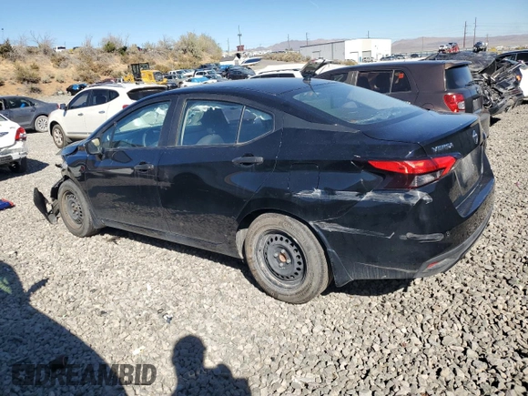 2021 Nissan Versa S with VIN 3N1CN8DV9ML894661, listed as a Copart auction lot 72752084 with 35,617 mi miles and Salvage Title. Bid and sale history available at carsss.com. Image 2.
