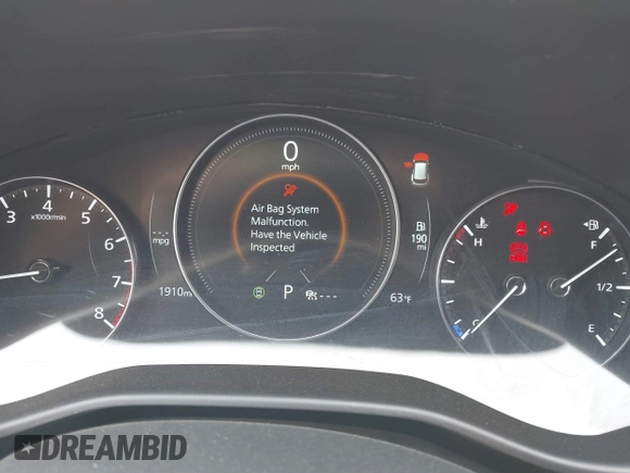 2025 Mazda CX-50 S Preferred with VIN 7MMVABBM3SN344992, listed as a IAAI auction lot 41774143 with 1,910 mi miles and . Bid and sale history available at DreamBid. Image 7.