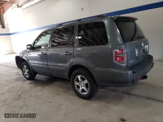 2007 Honda Pilot EX-L with VIN 5FNYF18767B004879, listed as a Copart auction lot 47821125 with 126,676 mi miles and Clean Title. Bid and sale history available at carsss.com. Image 2.