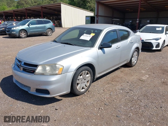 2012 Dodge Avenger SE with VIN 1C3CDZAB4CN212093, listed as a IAAI auction lot 41994274 with 198,468 mi miles. Bid and sale history available at carsss.com. Image 2.