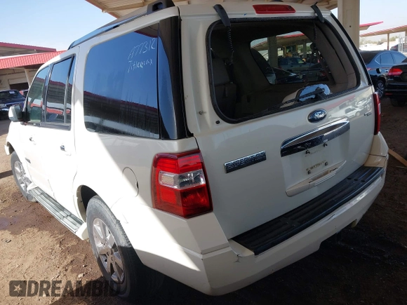 2007 Ford Expedition Limited with VIN 1FMFU19577LA77312, listed as a IAAI auction lot 41650038 with 249,558 mi miles. Bid and sale history available at carsss.com. Image 3.