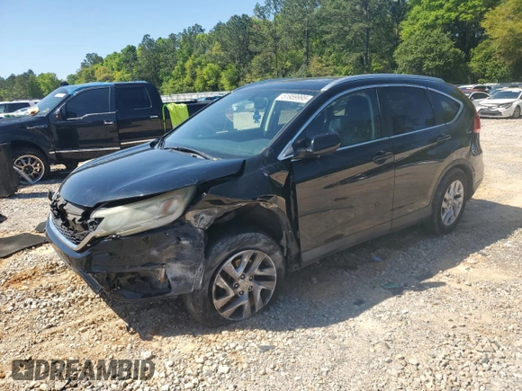 2015 Honda CR-V EX-L with VIN 2HKRM3H79FH549738, listed as a Copart auction lot 51959995 with 229,931 mi miles and Salvage Title. Bid and sale history available at carsss.com. Image 1.
