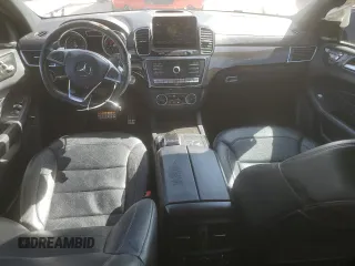 2017 Mercedes-Benz GLE 43 AMG with VIN 4JGED6EB7HA075089, listed as a Copart auction lot 48870285 with 120,601 mi miles and Salvage title. Bid and sale history available at DreamBid. Image 8.
