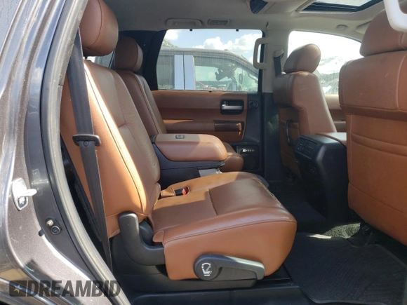 2016 Toyota Sequoia Platinum with VIN 5TDDY5G17GS134727, listed as a Copart auction lot 74923434 with 98,851 mi miles and Salvage Title. Bid and sale history available at carsss.com. Image 11.