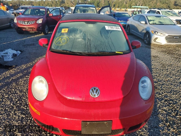 2009 Volkswagen Beetle S with VIN 3VWRF31Y59M410019, listed as a Copart auction lot 77861384 with Not provided miles and Salvage title. Bid and sale history available at DreamBid. Image 5.
