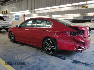 2016 Honda Accord Sport with VIN 1HGCR2F56GA137046, listed as a Copart auction lot 57319325 with 140,401 mi miles and Salvage title. Bid and sale history available at DreamBid. Image 2.