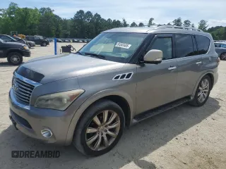 2011 Infiniti QX56 8-passenger с VIN JN8AZ2ND5B9701900, выставлен на аукционе Copart как лот 54583405 с пробегом 149 259 миль миль и Чистый • Clean title. История ставок и продаж доступна на DreamBid. Изображение 1.