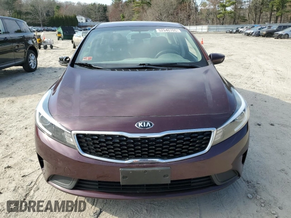 2018 Kia Forte LX with VIN 3KPFK4A71JE272900, listed as a Copart auction lot 52948705 with 42,342 mi miles and Salvage Title. Bid and sale history available at carsss.com. Image 5.