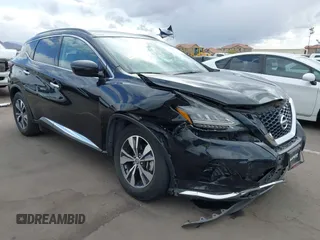2021 Nissan Murano SV z VIN 5N1AZ2BJ0MC141713, wystawiony jako IAAI lot #41922556 z przebiegiem 77 092 mil mil oraz . Historia ofert i sprzedaży dostępna na DreamBid. Obrazek 1.