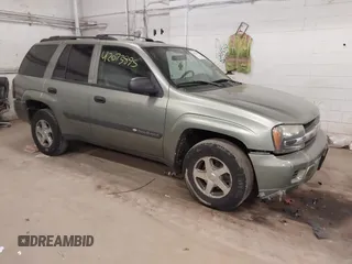 2004 Chevrolet TrailBlazer LS with VIN 1GNDT13S542393068, listed as a IAAI auction lot 42073895 with 177,163 mi miles. Bid and sale history available at carsss.com. Image 1.