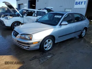 2006 Hyundai Elantra GLS z VIN KMHDN56D96U189271, wystawiony jako Copart lot #46472245 z przebiegiem 139 094 mil mil oraz Szkoda całkowita • Salvage title. Historia ofert i sprzedaży dostępna na DreamBid. Obrazek 1.