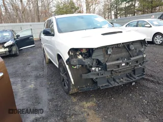 2019 Dodge Durango GT z VIN 1C4RDJDG5KC833738, wystawiony jako IAAI lot #41570422 z przebiegiem 57 259 mil mil oraz . Historia ofert i sprzedaży dostępna na DreamBid. Obrazek 1.