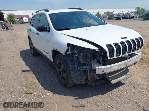2016 Jeep Cherokee Sport z VIN 1C4PJMAB6GW375028, wystawiony jako IAAI lot #42688551 z przebiegiem 116 406 mil mil oraz . Historia ofert i sprzedaży dostępna na DreamBid. Obrazek 1.