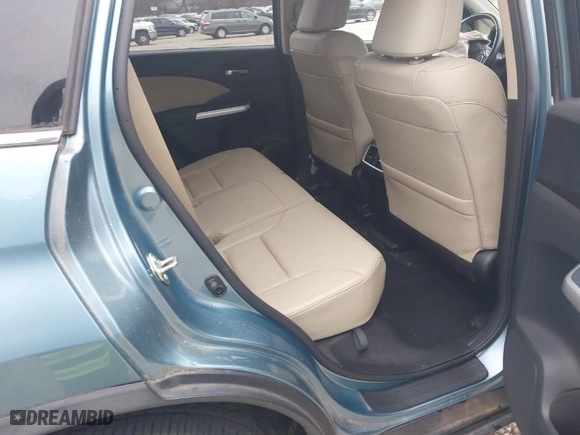 2016 Honda CR-V EX-L with VIN 2HKRM4H71GH667192, listed as a IAAI auction lot 41737621 with 58,815 mi miles. Bid and sale history available at carsss.com. Image 8.