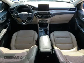 2021 Ford Escape SEL with VIN 1FMCU9H66MUA51351, listed as a Copart auction lot 53449225 with Not provided miles and Salvage title. Bid and sale history available at DreamBid. Image 8.