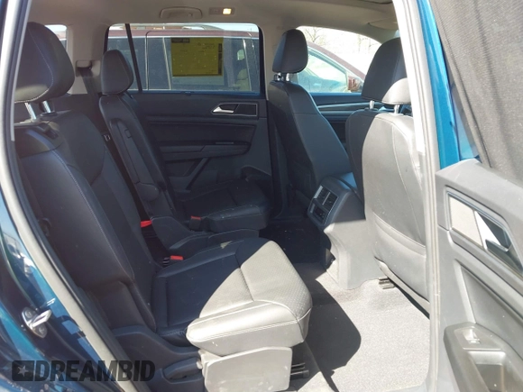 2019 Volkswagen Atlas SEL with VIN 1V2MR2CA9KC614343, listed as a IAAI auction lot 41748405 with 54,676 mi miles and . Bid and sale history available at DreamBid. Image 8.