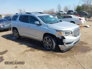 2017 GMC Acadia Denali with VIN 1GKKNPLS3HZ307867, listed as a IAAI auction lot 41772125 with 96,406 mi miles. Bid and sale history available at carsss.com. Image 1.