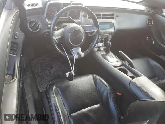 2011 Chevrolet Camaro 2LT with VIN 2G1FC3DD4B9201692, listed as a Copart auction lot 54297765 with 160,183 mi miles and Salvage title. Bid and sale history available at DreamBid. Image 8.