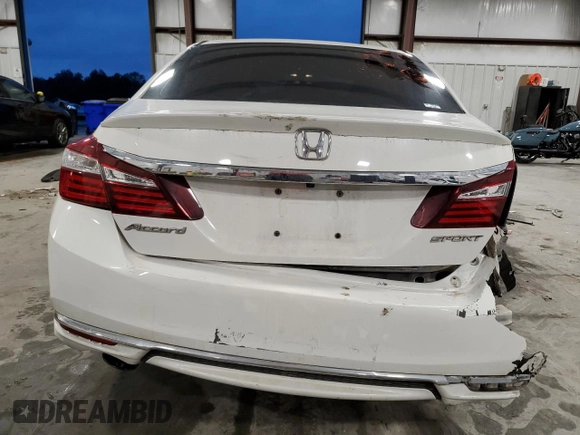 2017 Honda Accord Sedan Sport with VIN 1HGCR2F51HA227948, listed as a Copart auction lot 83462484 with 112,247 mi miles and Salvage Title. Bid and sale history available at carsss.com. Image 6.