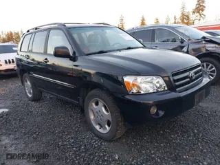 2007 Toyota Highlander w/3rd Row with VIN JTEEP21A970208646, listed as a IAAI auction lot 41356731 with 225,189 mi miles. Bid and sale history available at carsss.com. Image 1.