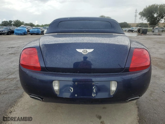 2008 Bentley Continental GT with VIN SCBDR33W08C056249, listed as a Copart auction lot 70410434 with 26,881 mi miles and Salvage Title. Bid and sale history available at carsss.com. Image 6.