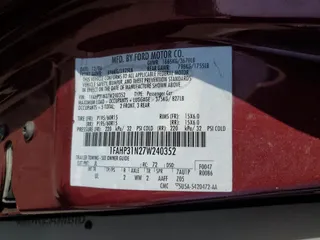 2007 Ford Focus S with VIN 1FAHP31N27W240352, listed as a Copart auction lot 50914105 with 129,462 mi miles and Salvage Title. Bid and sale history available at DreamBid. Image 12.