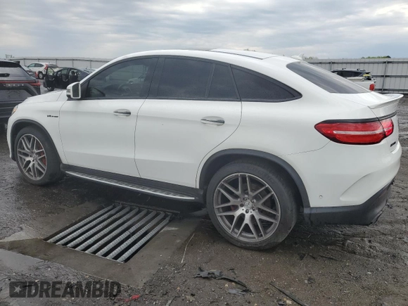 2018 Mercedes-Benz GLE 63 S AMG with VIN 4JGED7FB8JA098150, listed as a Copart auction lot 52983805 with 81,804 mi miles and Salvage title. Bid and sale history available at DreamBid. Image 2.