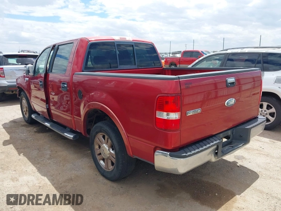 2008 Ford F-150 XLT z VIN 1FTPW12V58FB08893, wystawiony jako IAAI lot #42403673 z przebiegiem 150 955 mil mil oraz . Historia ofert i sprzedaży dostępna na DreamBid. Obrazek 3.