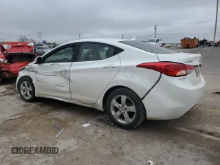 2011 Hyundai Elantra GLS with VIN 5NPDH4AE8BH049156, listed as a Copart auction lot 51087995 with 56,529 mi miles and Salvage Title. Bid and sale history available at carsss.com. Image 2.