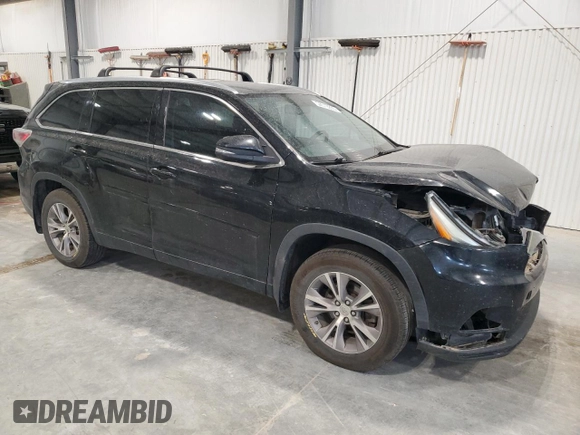 2014 Toyota Highlander XLE z VIN 5TDJKRFH0ES027364, wystawiony jako Copart lot #54519265 z przebiegiem 204 335 mil mil oraz Szkoda całkowita • Salvage title. Historia ofert i sprzedaży dostępna na DreamBid. Obrazek 4.