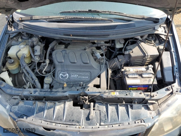 2005 Mazda MPV LX with VIN JM3LW28A950534648, listed as a Copart auction lot 70476144 with 176,065 mi miles and Clean Title. Bid and sale history available at carsss.com. Image 12.