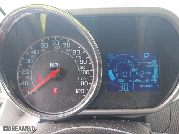 2015 Chevrolet Spark LS with VIN KL8CB6S92FC808744, listed as a IAAI auction lot 41933649 with 101,742 mi miles. Bid and sale history available at carsss.com. Image 7.