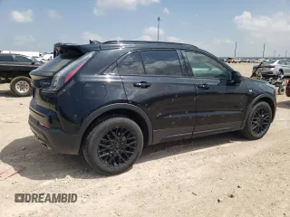 2020 Cadillac XT4 FWD Sport with VIN 1GYFZER43LF149811, listed as a Copart auction lot 53369375 with 110,492 mi miles and Salvage title. Bid and sale history available at DreamBid. Image 3.