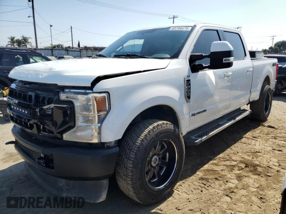 2020 Ford F-250 XL with VIN 1FT7W2BT2LED04826, listed as a Copart auction lot 63795475 with 140,668 mi miles and Salvage title. Bid and sale history available at DreamBid. Image 1.