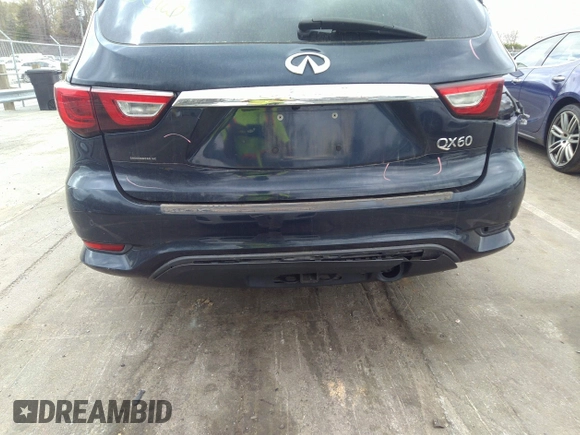2016 Infiniti QX60 with VIN 5N1AL0MM0GC506599, listed as a IAAI auction lot 41921886 with 113,821 mi miles. Bid and sale history available at carsss.com. Image 21.