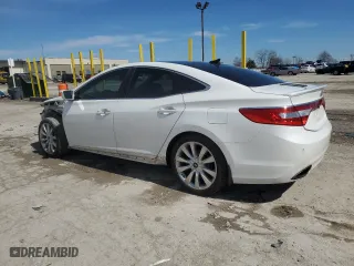 2013 Hyundai Azera with VIN KMHFH4JG4DA251458, listed as a Copart auction lot 49025725 with NaN miles and Salvage Title. Bid and sale history available at carsss.com. Image 2.