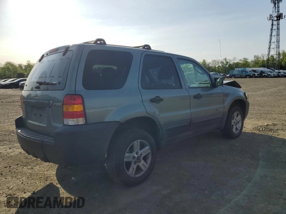 2005 Ford Escape Hybrid with VIN 1FMCU96HX5KC45835, listed as a Copart auction lot 55238065 with 223,769 mi miles and Salvage title. Bid and sale history available at DreamBid. Image 3.