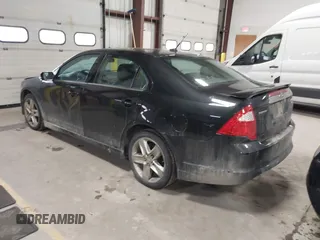 2012 Ford Fusion SPORT with VIN 3FAHP0DC9CR384812, listed as a IAAI auction lot 41506693 with 169,545 mi miles. Bid and sale history available at carsss.com. Image 3.