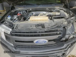 2018 Ford F-150 XL with VIN 1FTEX1E56JKE87237, listed as a Copart auction lot 48954505 with 184,784 mi miles and Salvage Title. Bid and sale history available at carsss.com. Image 11.