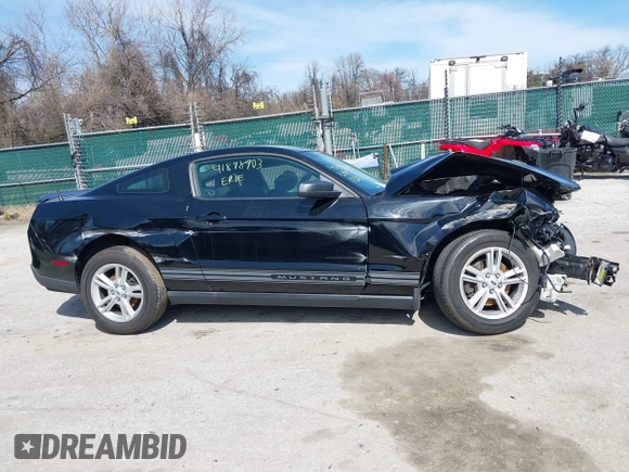 2012 Ford Mustang Premium with VIN 1ZVBP8AM3C5250471, listed as a IAAI auction lot 41878903 with 89,715 mi miles and . Bid and sale history available at DreamBid. Image 14.