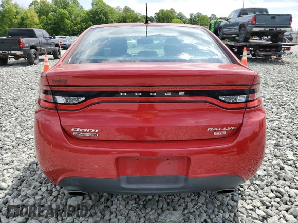 2013 Dodge Dart Rallye with VIN 1C3CDFBAXDD103293, listed as a Copart auction lot 55806865 with 85,846 mi miles and Salvage title. Bid and sale history available at DreamBid. Image 6.