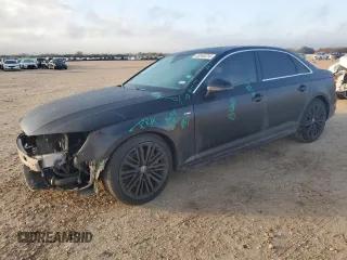 2017 Audi A4 Premium Plus with VIN WAULNAF42HN010605, listed as a Copart auction lot 83840254 with 103,580 mi miles and Salvage Title. Bid and sale history available at carsss.com. Image 1.
