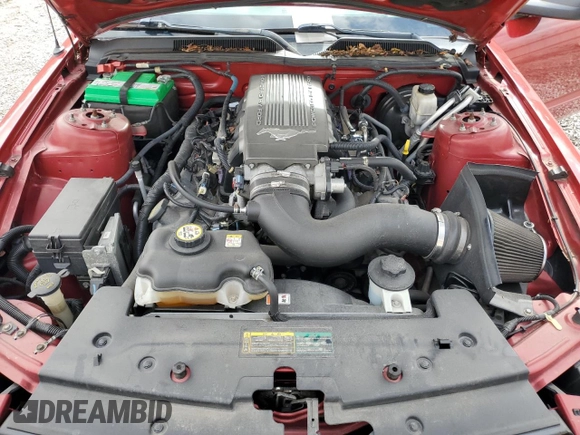2009 Ford Mustang GT with VIN 1ZVHT82H595119834, listed as a Copart auction lot 52068725 with 96,697 mi miles and Salvage title. Bid and sale history available at DreamBid. Image 11.