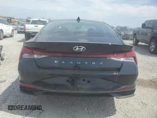 2023 Hyundai Elantra SEL with VIN KMHLS4AG6PU406406, listed as a Copart auction lot 50453865 with 37,130 mi miles and Salvage Title. Bid and sale history available at DreamBid. Image 6.