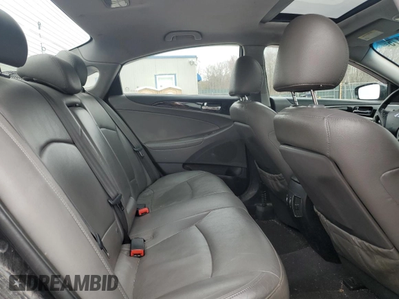 2011 Hyundai Sonata Limited with VIN 5NPEC4AC7BH211201, listed as a Copart auction lot 52184175 with 199,806 mi miles and Salvage Title. Bid and sale history available at DreamBid. Image 10.