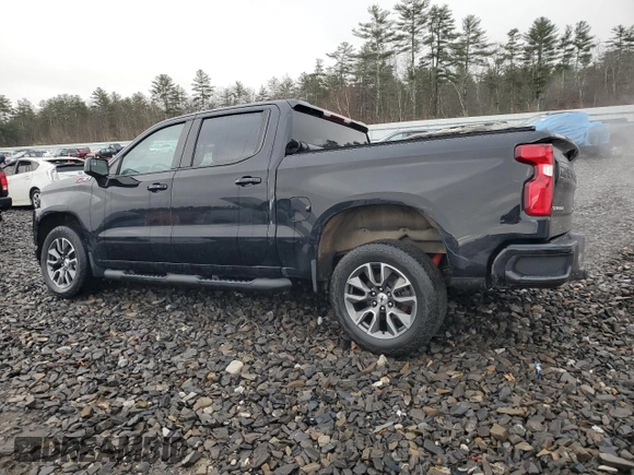 2021 Chevrolet Silverado 1500 RST with VIN 3GCUYEED7MG402683, listed as a Copart auction lot 84544154 with 48,655 mi miles and Salvage Title. Bid and sale history available at carsss.com. Image 2.