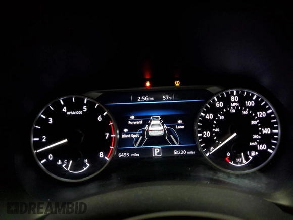 2025 Nissan Sentra SV with VIN 3N1AB8CV9SY302015, listed as a Copart auction lot 56039085 with 6,493 mi miles and Clean Title. Bid and sale history available at DreamBid. Image 9.